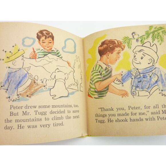 Peter's Pencil Childs Book by Paula Hurley Butler Whitman Tell A Tale - Picture 7 of 10